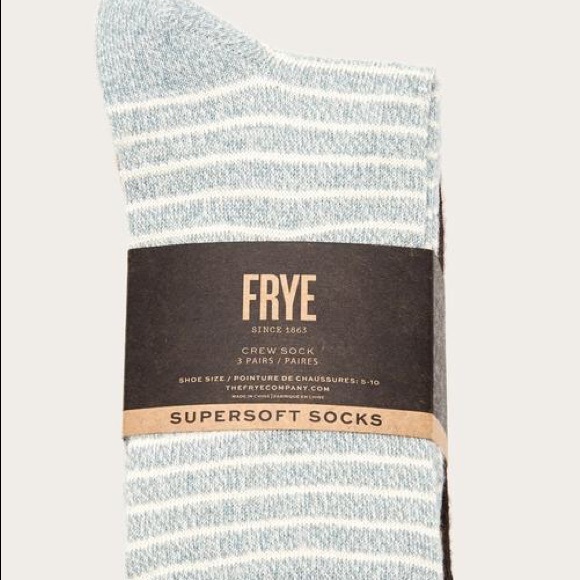 Frye Co. Supersoft Crew Socks 3-Pk NWT - Picture 3 of 3